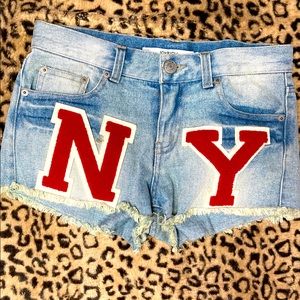 joy rich NY shorts